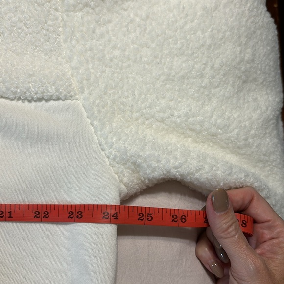 Cream Time and Tru 1/4 Button-up Pullover Size XL - Picture 8 of 9